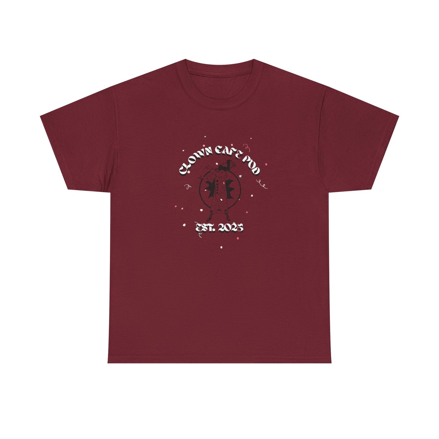 Clown Cafe Pod Unisex Cotton Tee