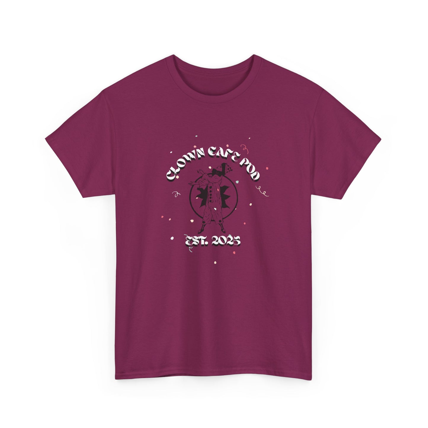 Clown Cafe Pod Unisex Cotton Tee