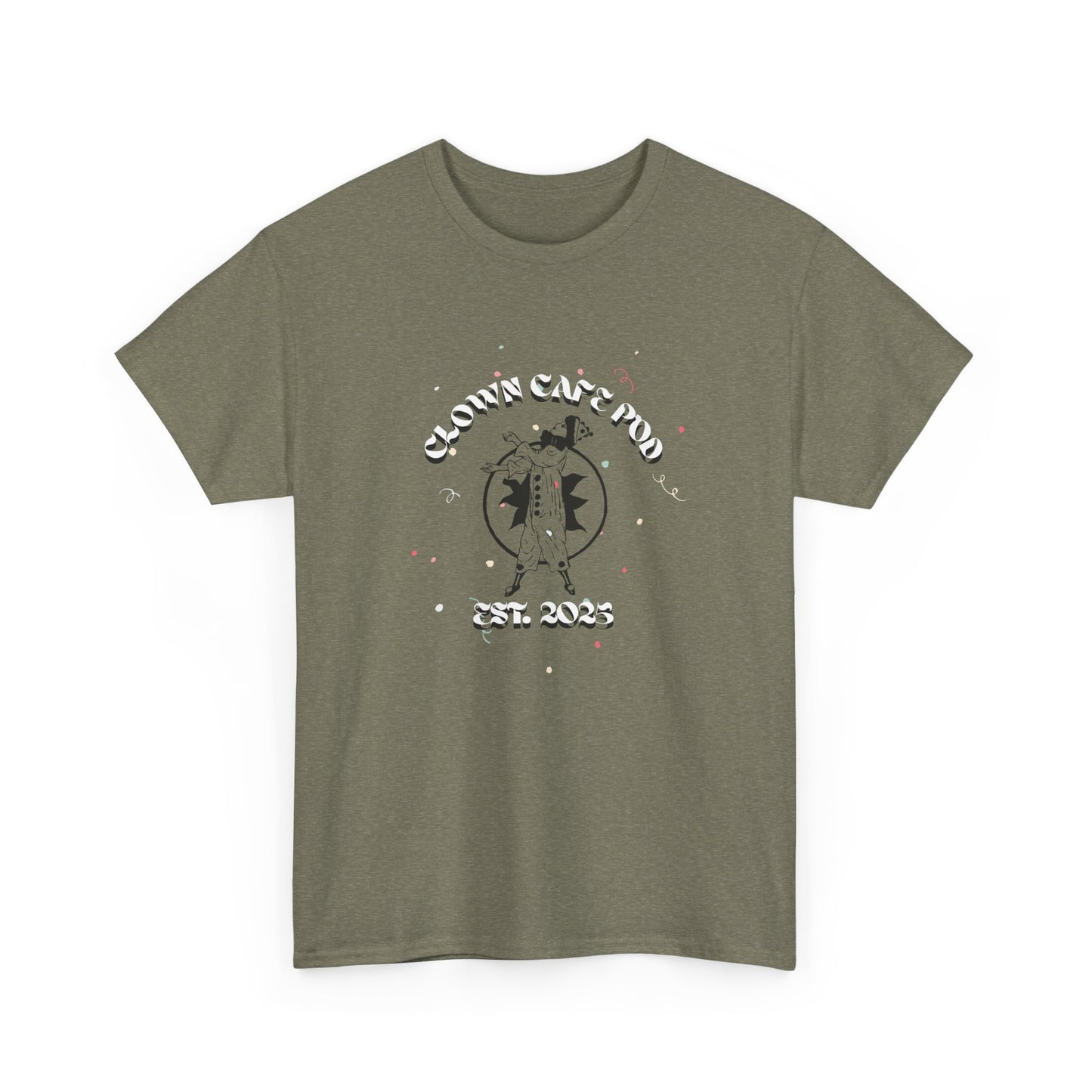 Clown Cafe Pod Unisex Cotton Tee