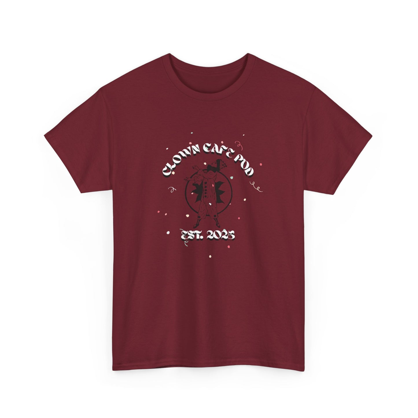 Clown Cafe Pod Unisex Cotton Tee
