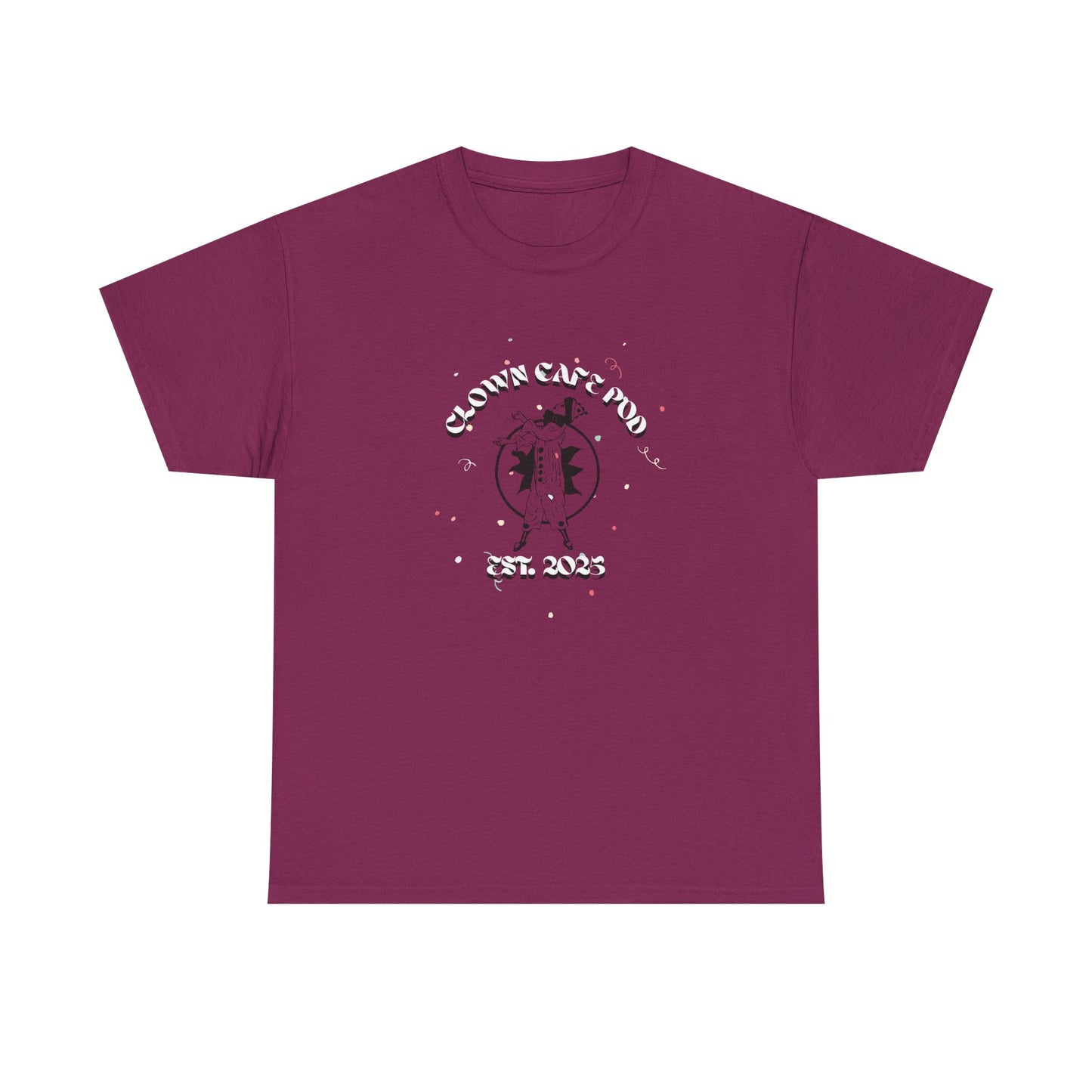Clown Cafe Pod Unisex Cotton Tee