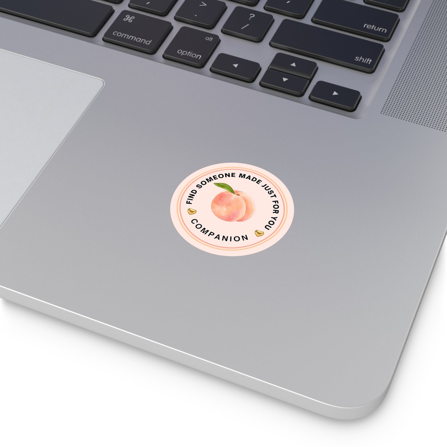 Companion Peach Sticker